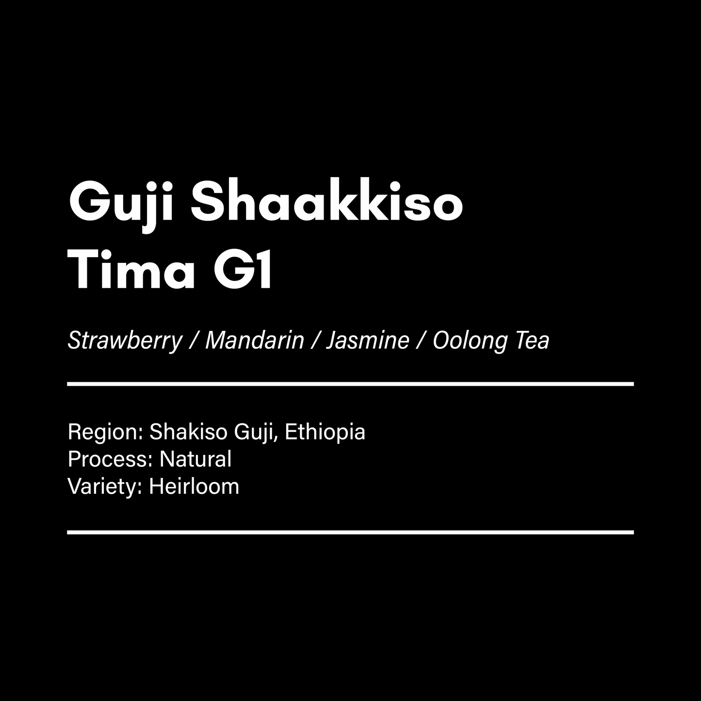 Guji Shaakkiso Tima G1