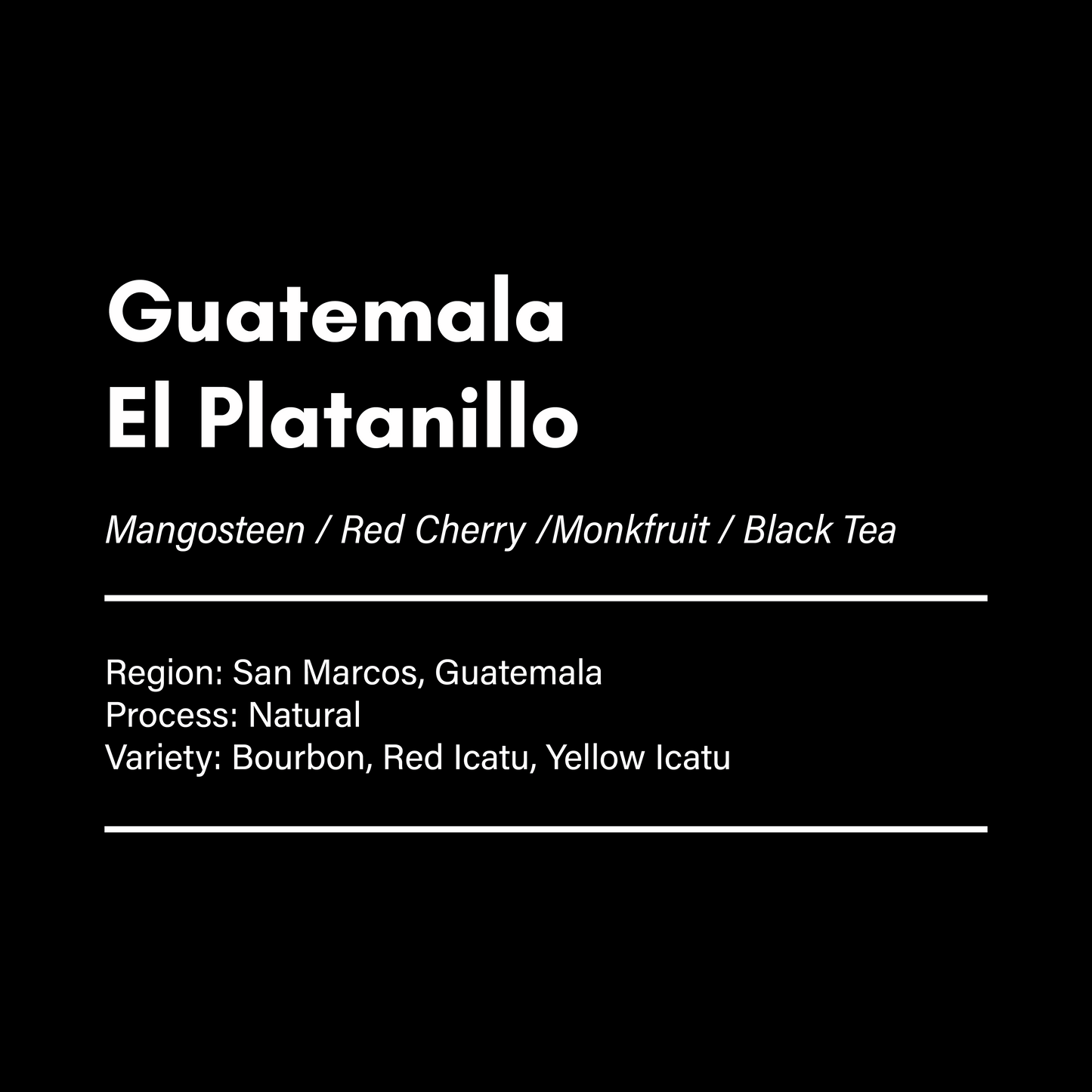 Guatemala El Platanillo